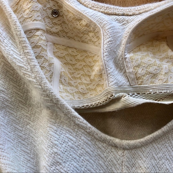 VINTAGE 40s 50s knit embroider swimsuit baby blue - Picture 6 of 6